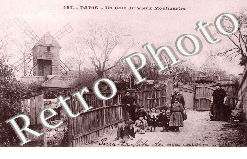 UN COIN DU VIEUX MONTMARTRE