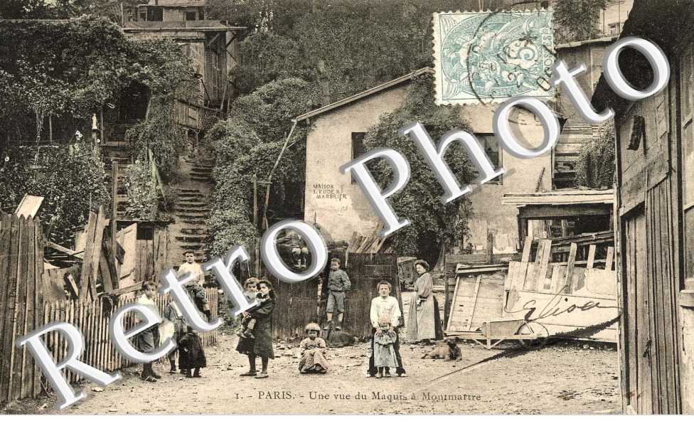 Une Vue du Maquis a Montmartre
