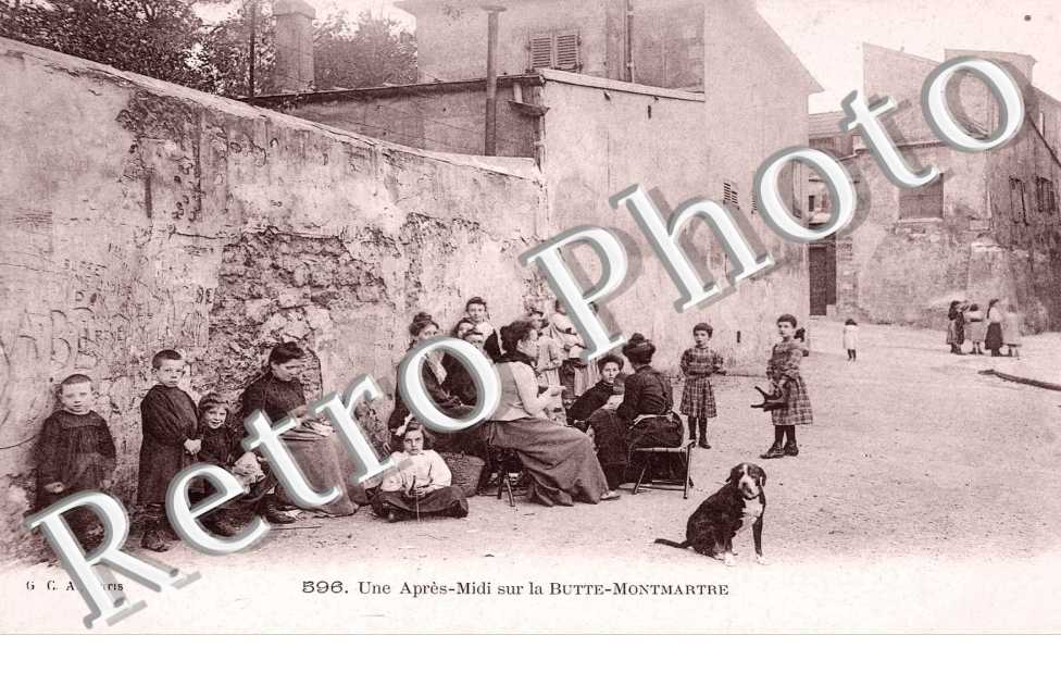 UN  APRES MIDI SUR LA BUTTE MONTMARTRE