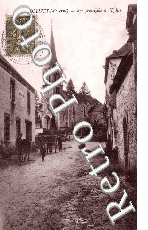 Rue Principale et l'Eglise