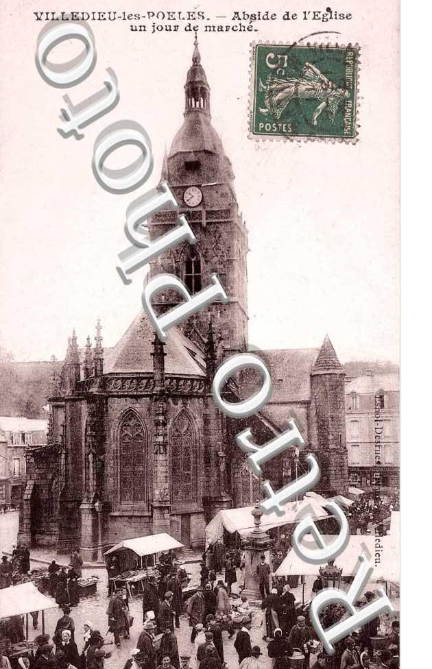 abside de l' eglise, un jour de marche
