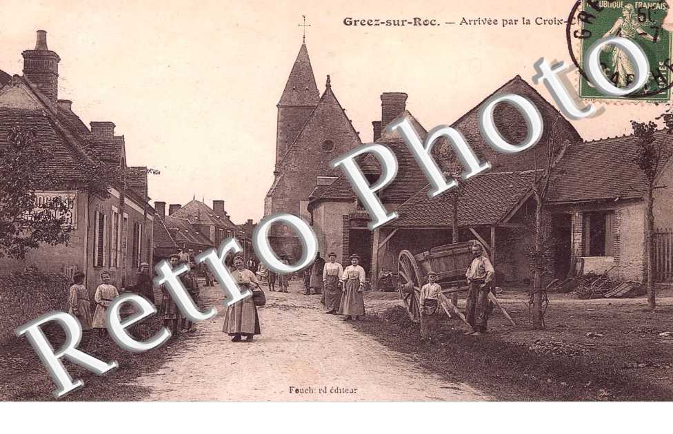 arrivee par la Croix