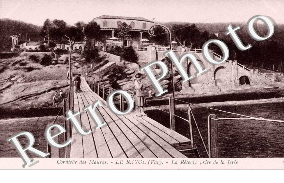 La reserve prise de la jetee