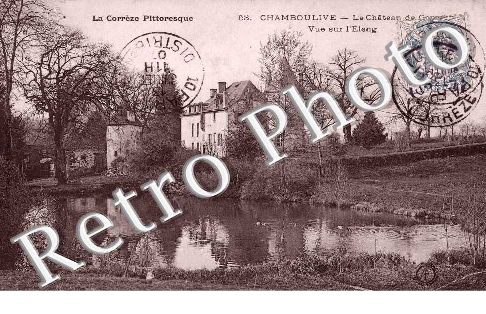 VUE SUR L'ETANG LE CHATEAU