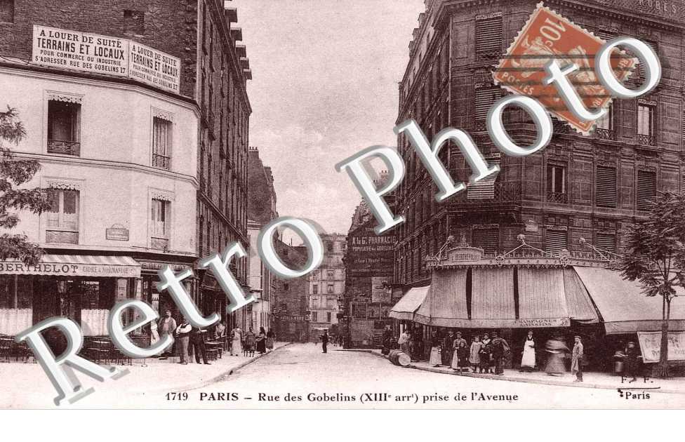 Rue des Gobelins (prise de l'avenue)