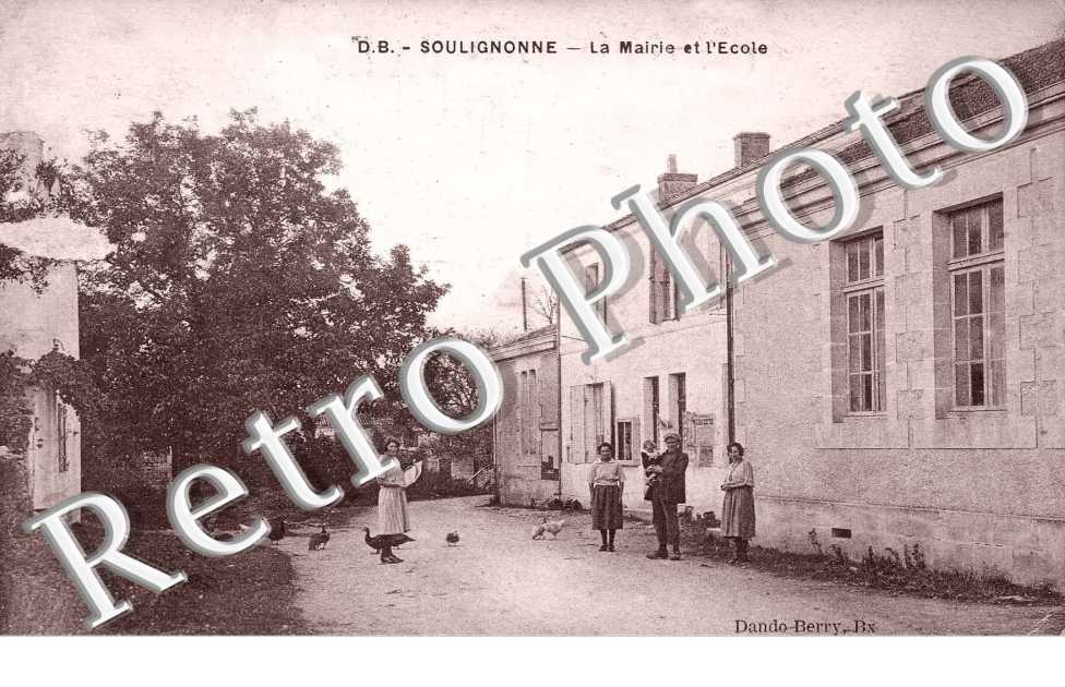 la mairie et l'ecole