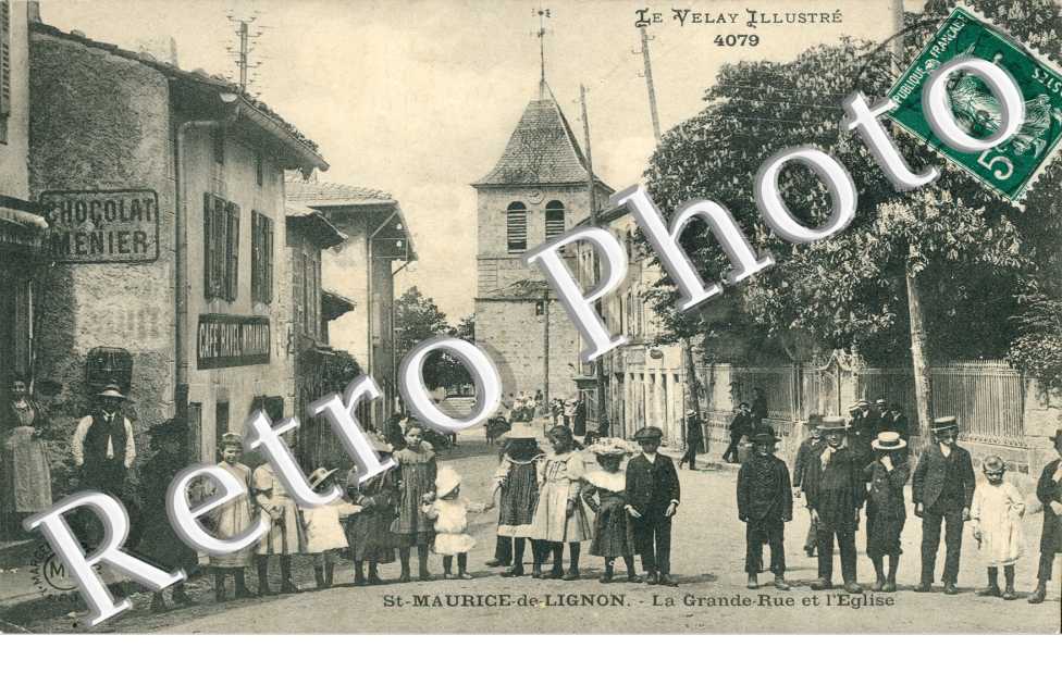 LA GRANDE RUE ET EGLISE