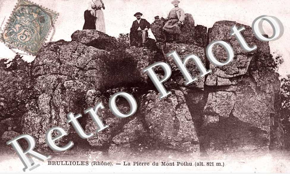 la pierre du mont Pothu