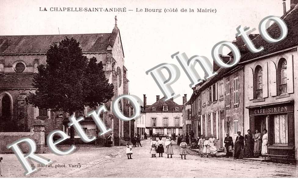 le bourg, cote de la mairie