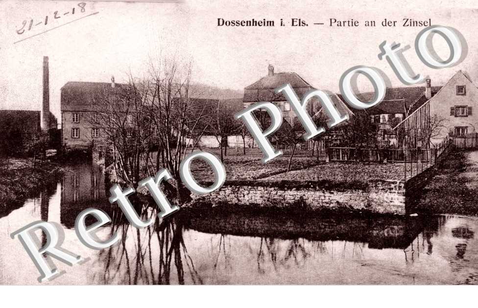 partie an der Zinsel - 1918