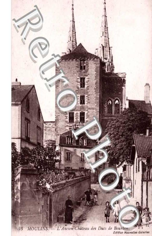 L'ANCIEN CHATEAU DES DUCS DE BOURBON