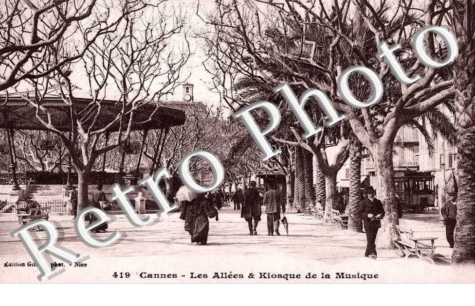 LES ALLEES et KIOSQUE DE LA MUSIQUE