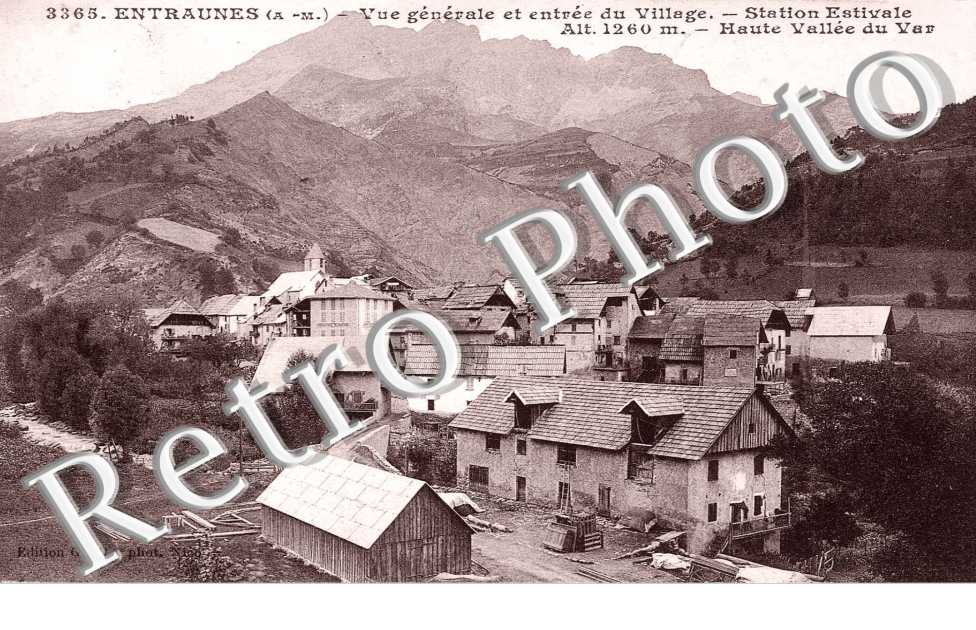 Vue generale - station estivale