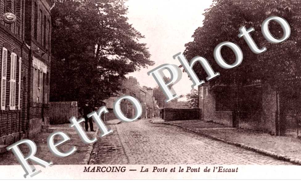 la Poste et le pont de l'Escaut