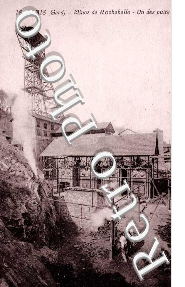 Mines de Rochebelle - un des puits