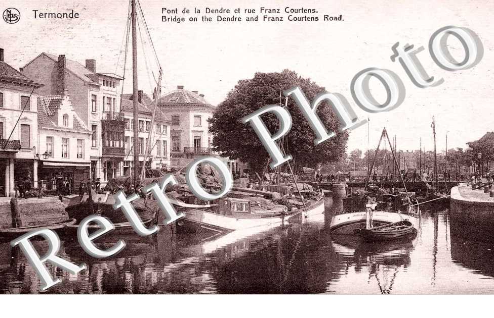 pont de la Dendre et rue Franz Courtens