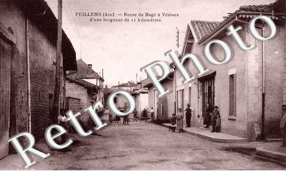 Route de Bage a Vesines