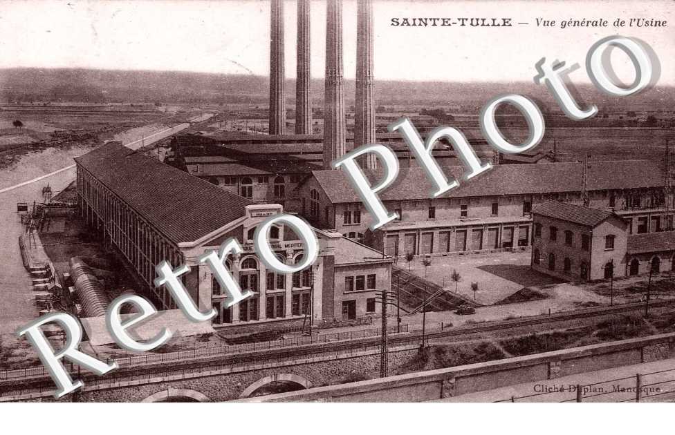 Vue generale de l'usine