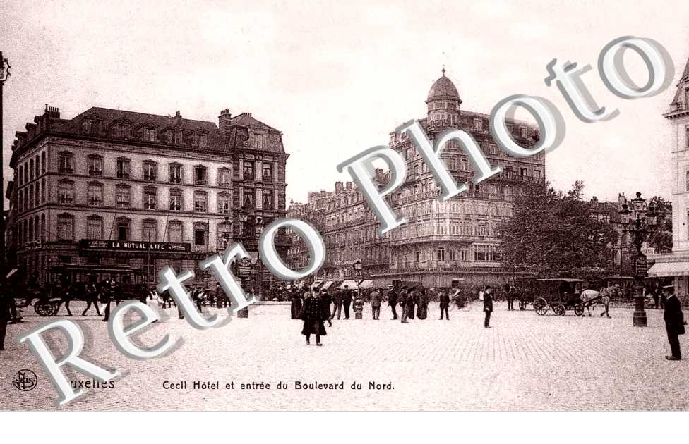 Cecil Hôtel et entrée du Boulevard du Nord