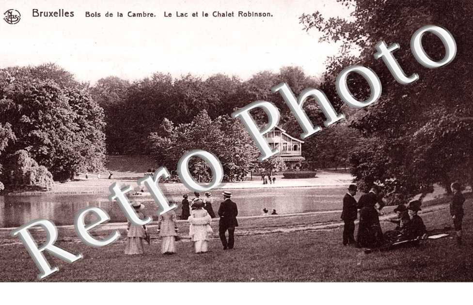 Bois de la Cambre - Le Lac et le Châlet Robinson