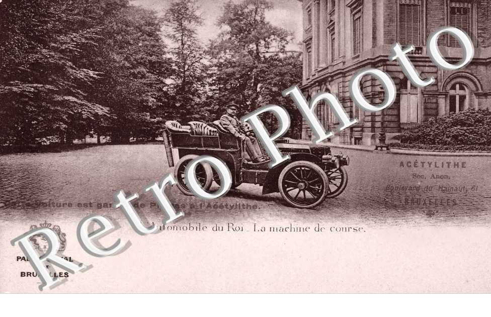 l'automobile du roi La machine de course
