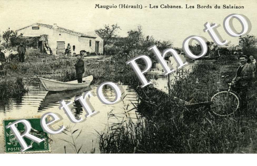 Les cabanes - les bords du Salaison