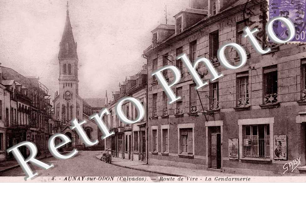 route de Vire, la gendarmerie