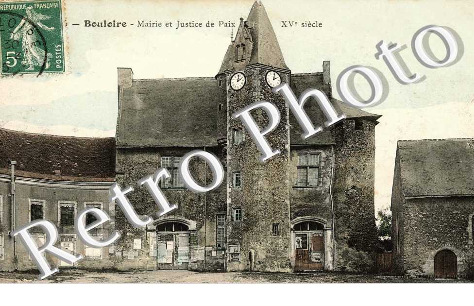 Mairie et justice de paix XV e siecle (couleur)