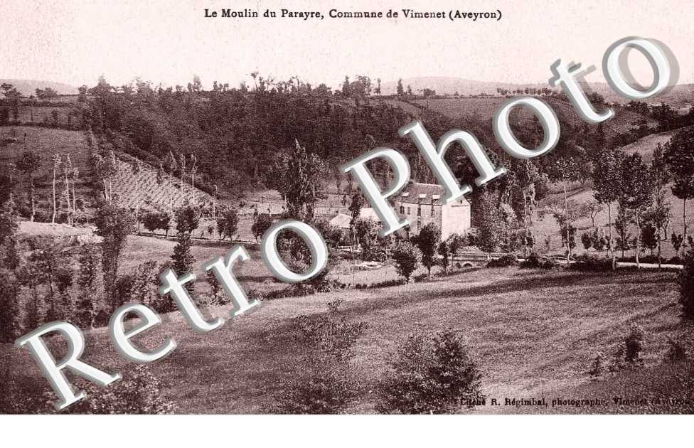 Moulin du Parayre - commune de Vimenet