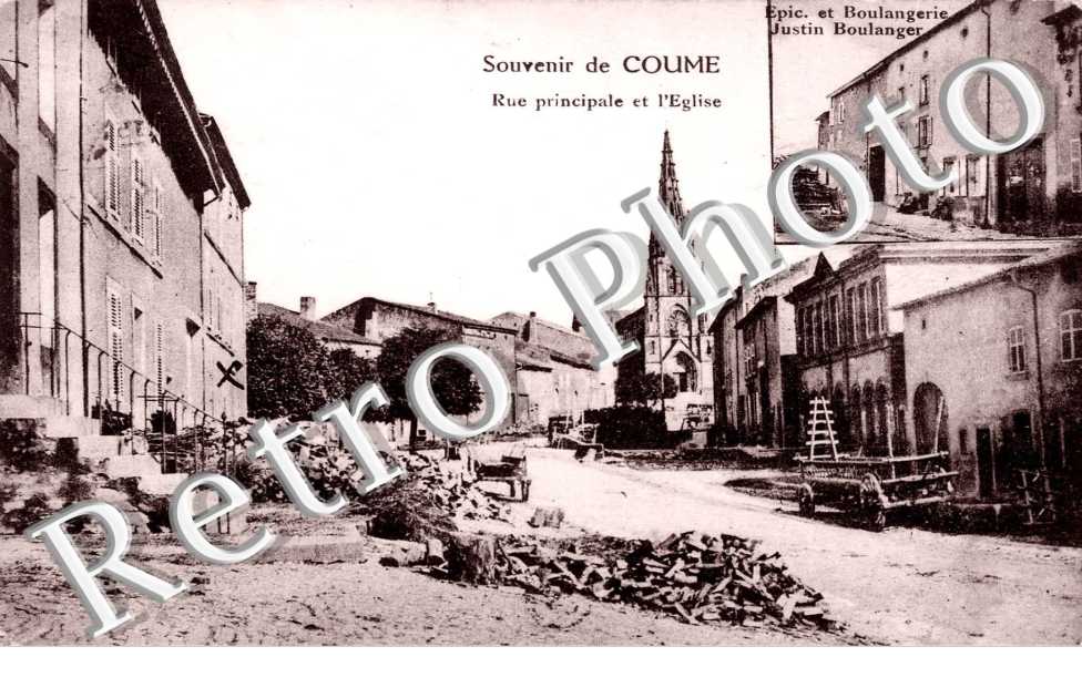 RUE PRINCIPALE ET L'EGLISE