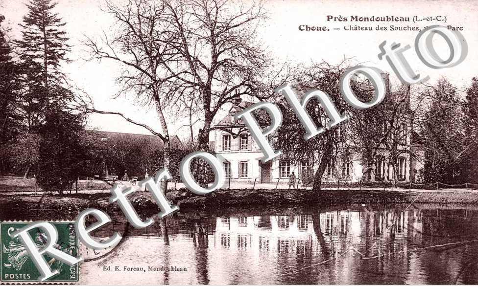chateau des Souches, vu du parc
