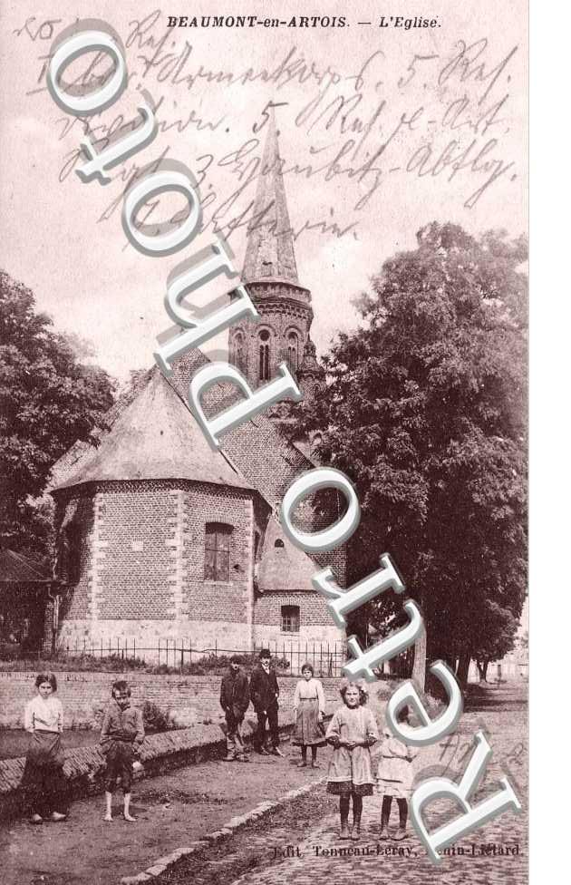Henin Lietard - Beaumont en Artois - l'eglise