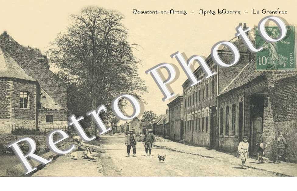 apres la guerre, la Grande Rue