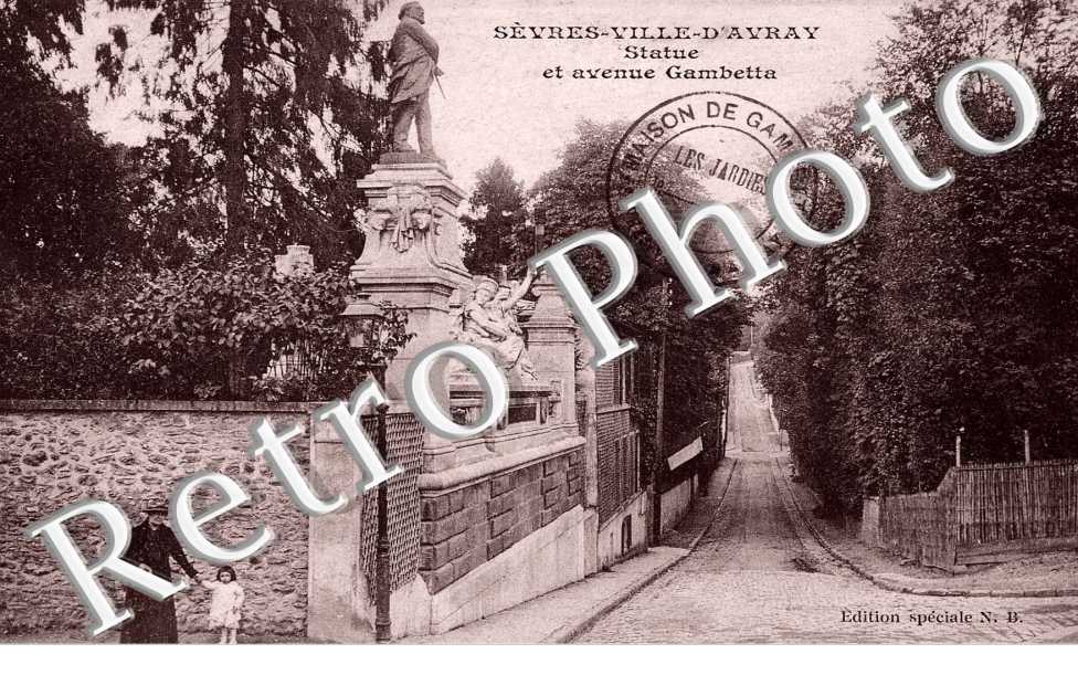 statue et avenue gambetta