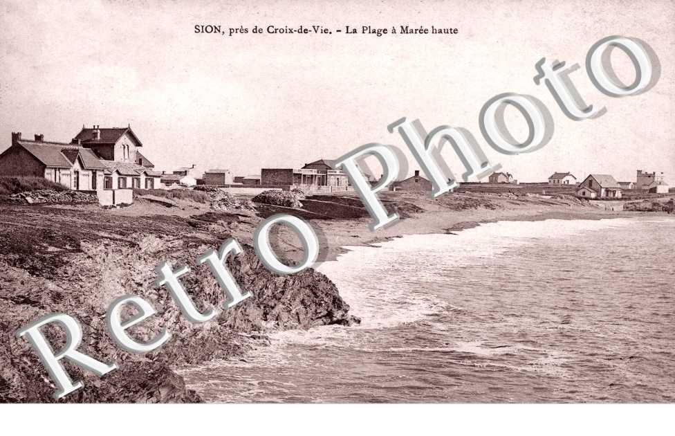 La Plage a marée haute