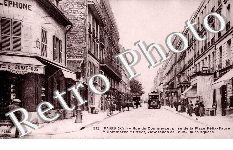 RUE DU COMMERCE prise de la Place Félix-Faure