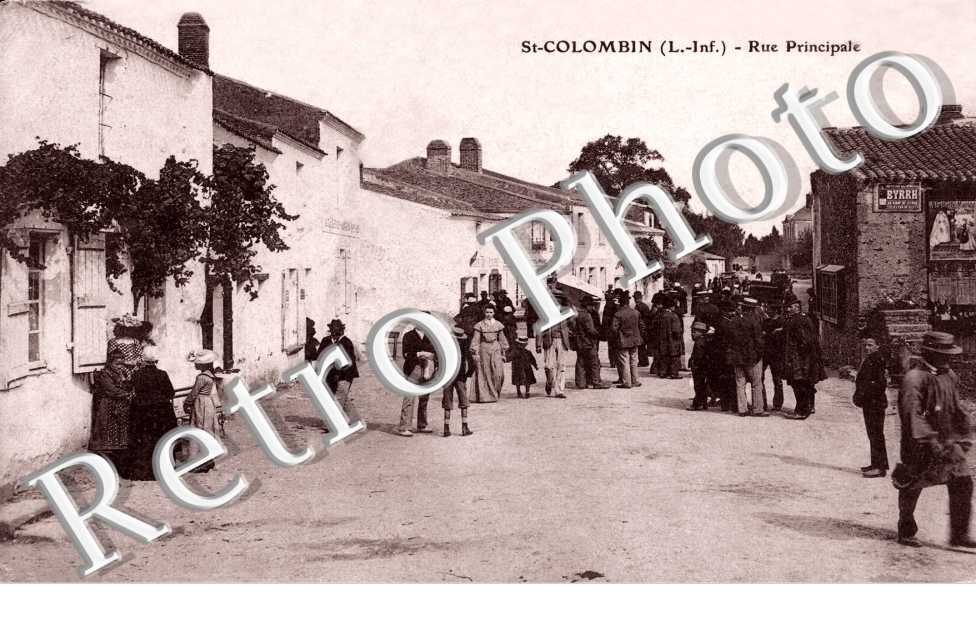 SAINT-COLOMBIN - RUE PRINCIPALE