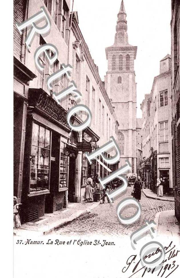 La Rue et l'Eglise Saint Jean