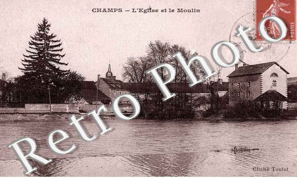 l' eglise et le moulin