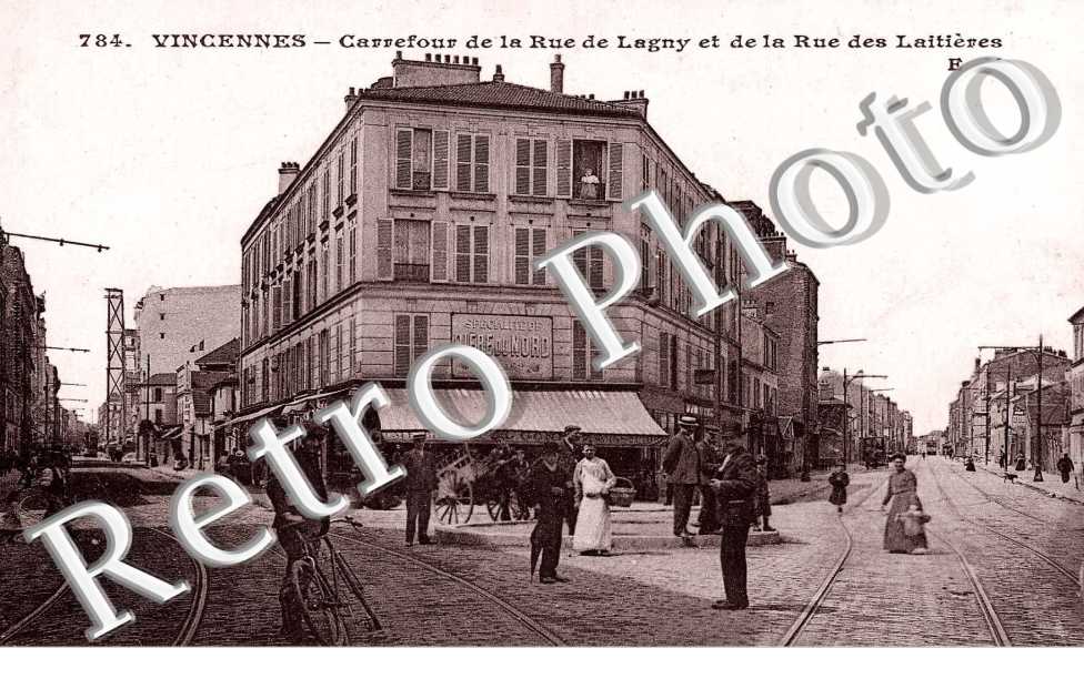 Carrefour de la rue de Lagny et de la rue des laitieres