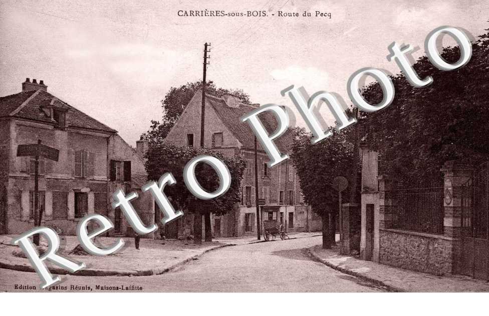 Carrieres sous bois -  Route du Pecq