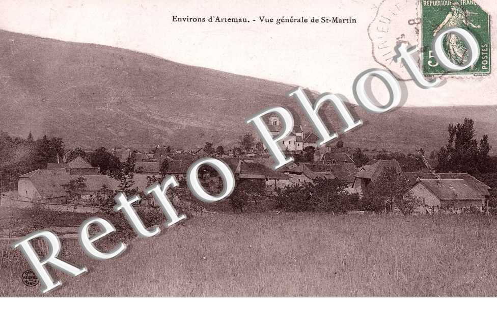 Environs d'Artemau, Vue Generale de Saint-Martin