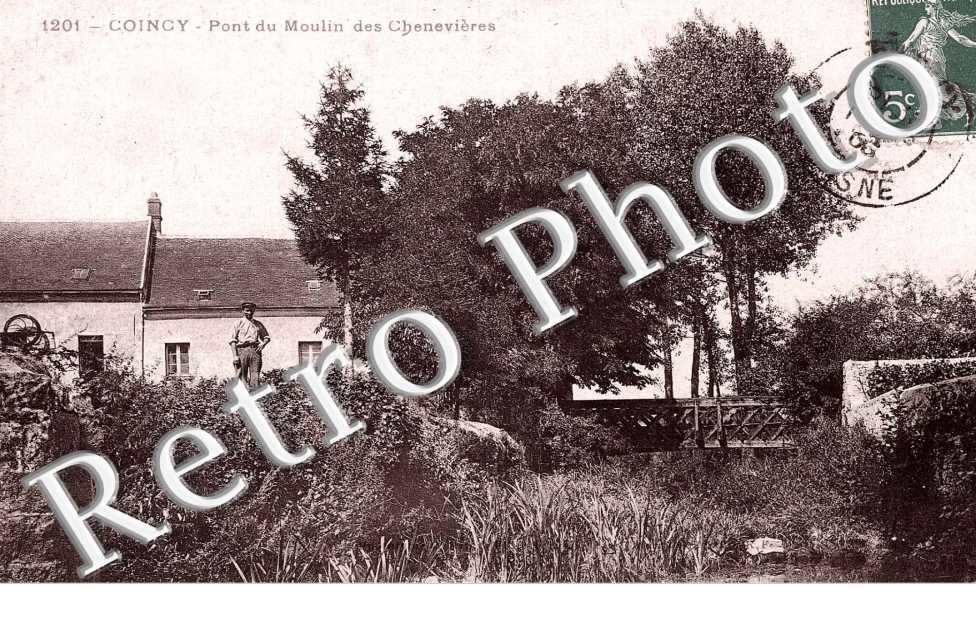 Pont du Moulin des Chenevieres