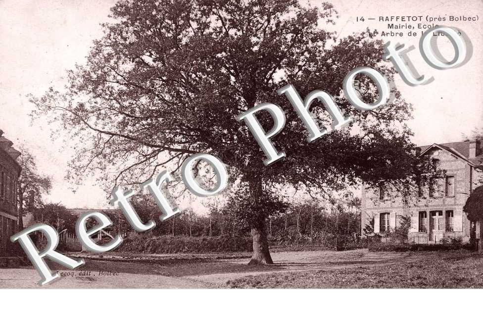 Mairie, Ecole et Arbre de la Liberte