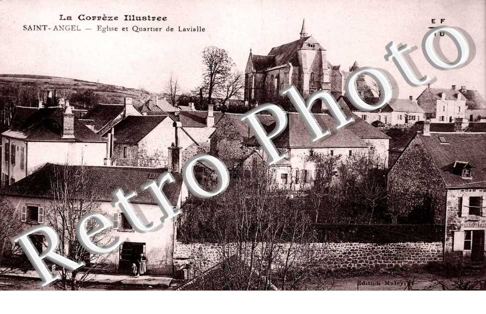 Eglise et quartier de Lavialle