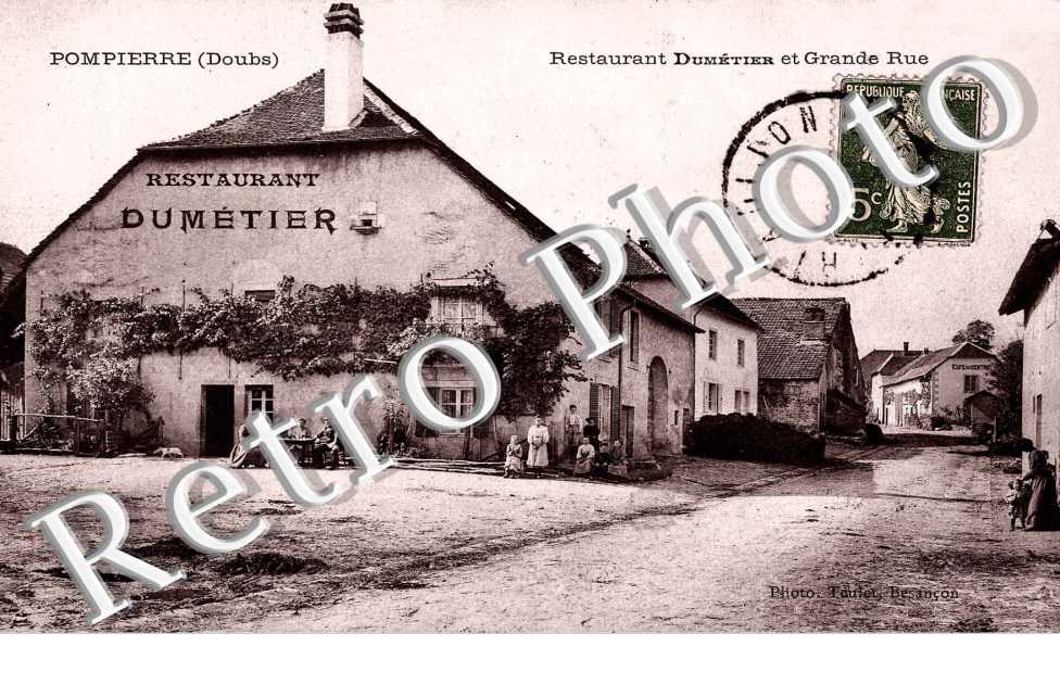 restaurant Dumetier et grande rue