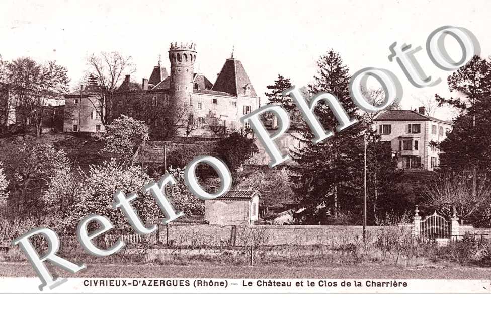 Le Château et le Clos de la Charrière