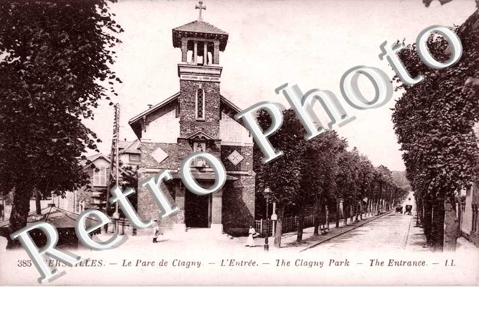 Le parc de Clagny, l'entrée