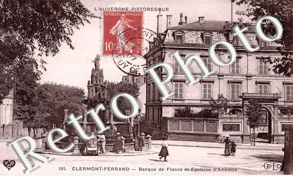 BANQUE DE FRANCE ET FONTAINE