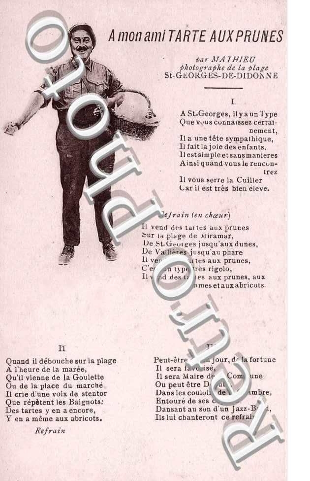 A MON AMI TARTE AUX PRUNES